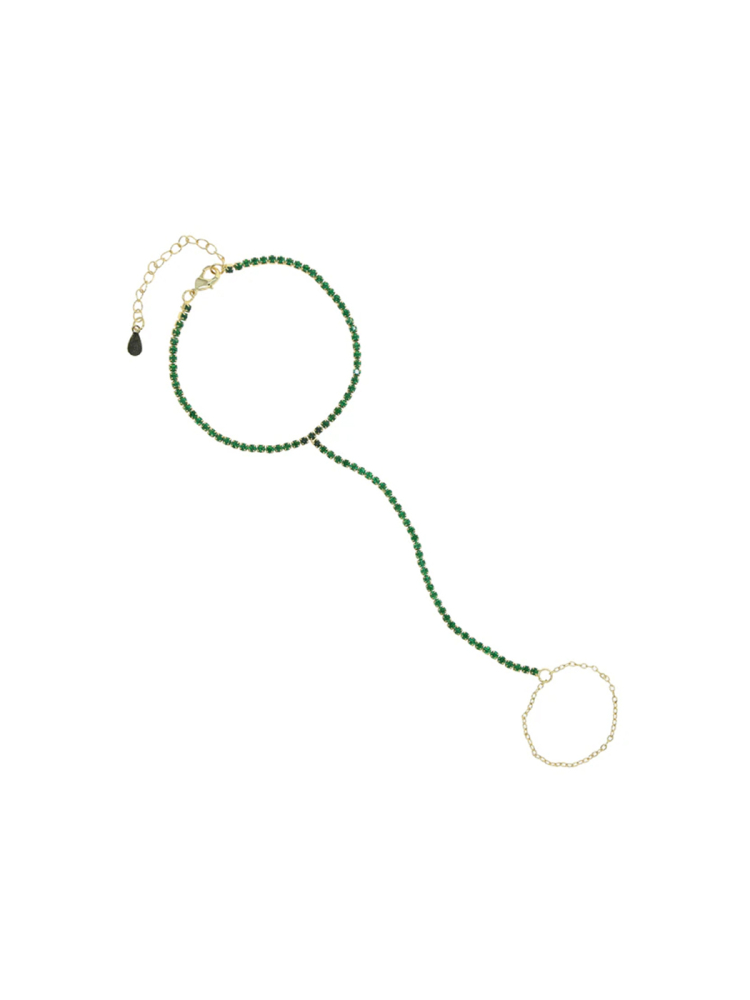 Слейв-браслет Bang green