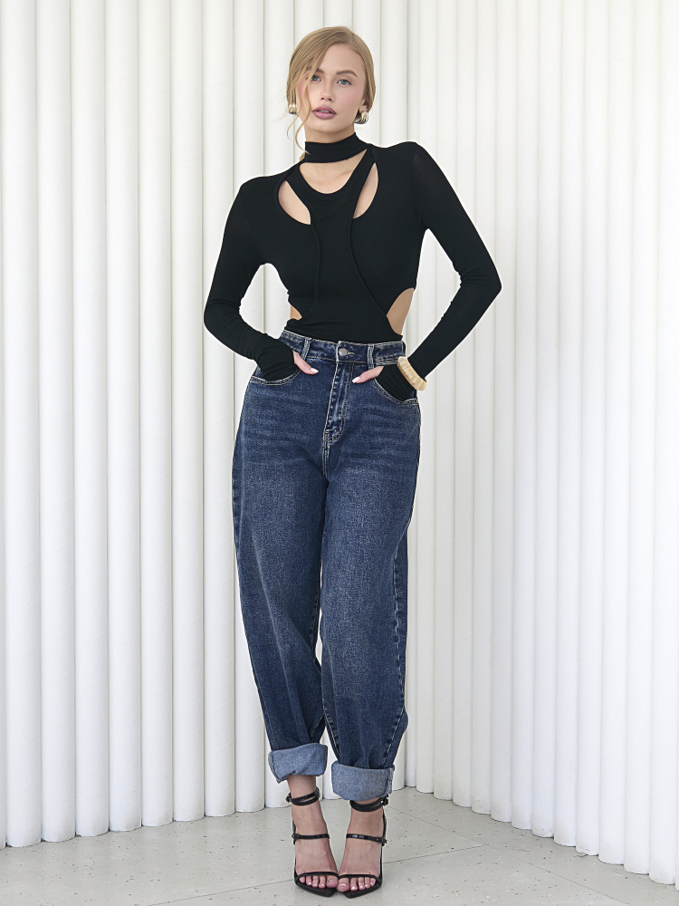 Джинсы-баллон