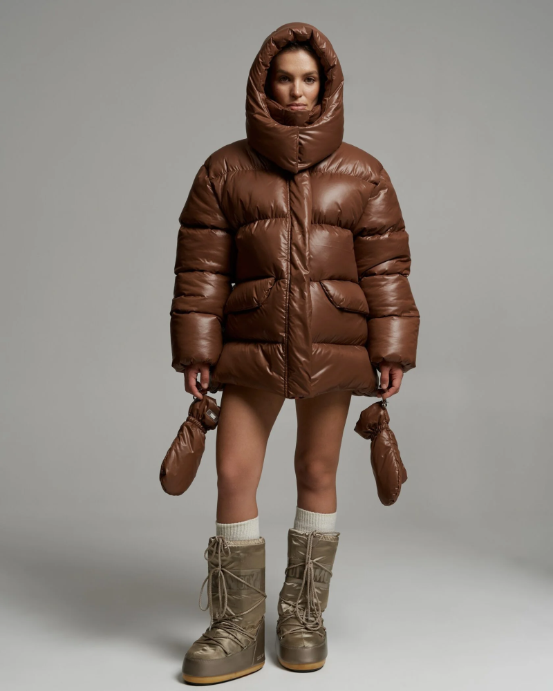 Пуховик PUFF BAIKAL TOFFEE BROWN