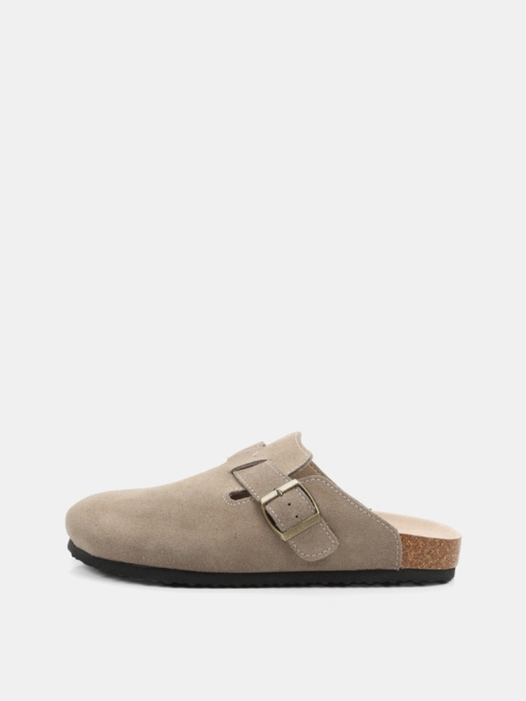 Биркенштоки из натуральной замши