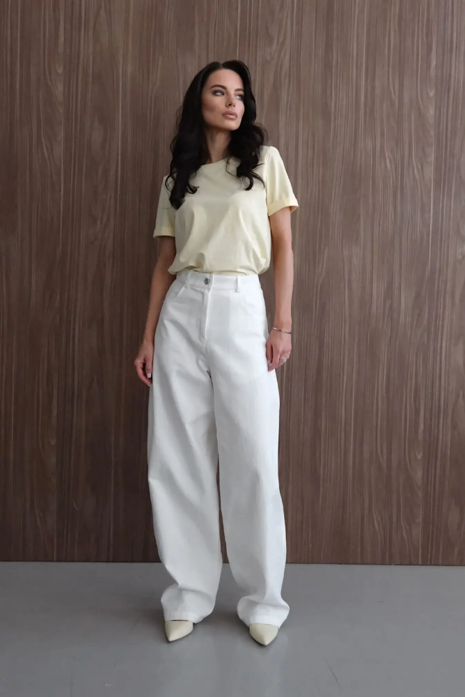 Джинсы оверсайз "Небо"