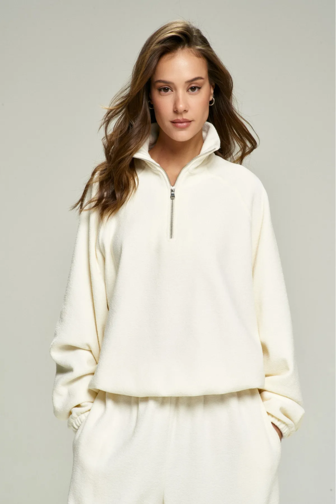 Анорак из плюша с начесом Milk