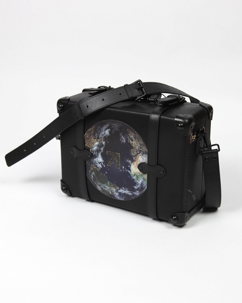 Сумка SUITCASE UNIVERSE 100% LEATHER BLACK