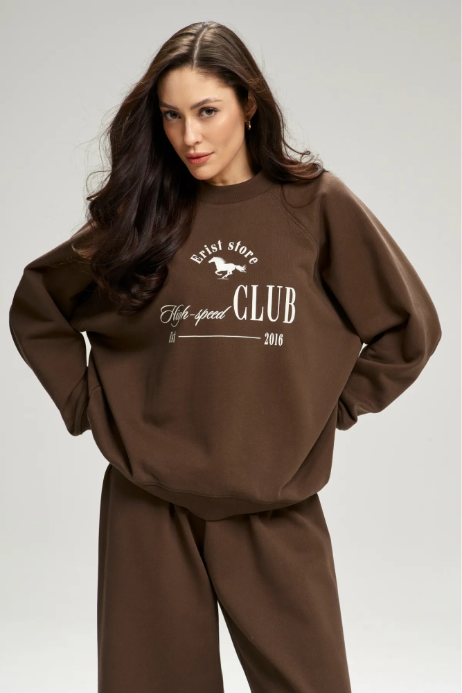 Свитшот базовый Over Choco