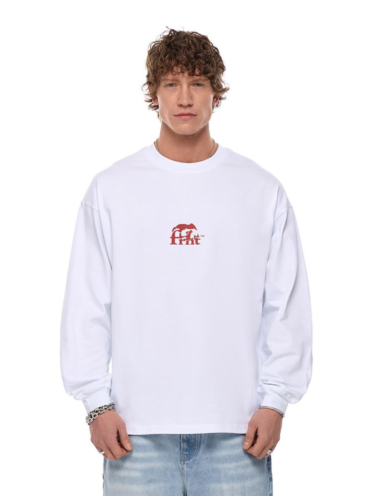 Лонгслив с принтом