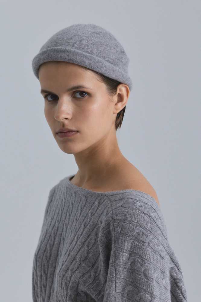 Шапка из шерсти мериноса