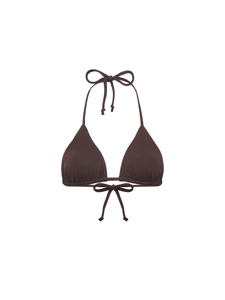 Лиф Triangle Bikini Coffee Bean