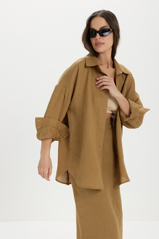 Рубашка лен