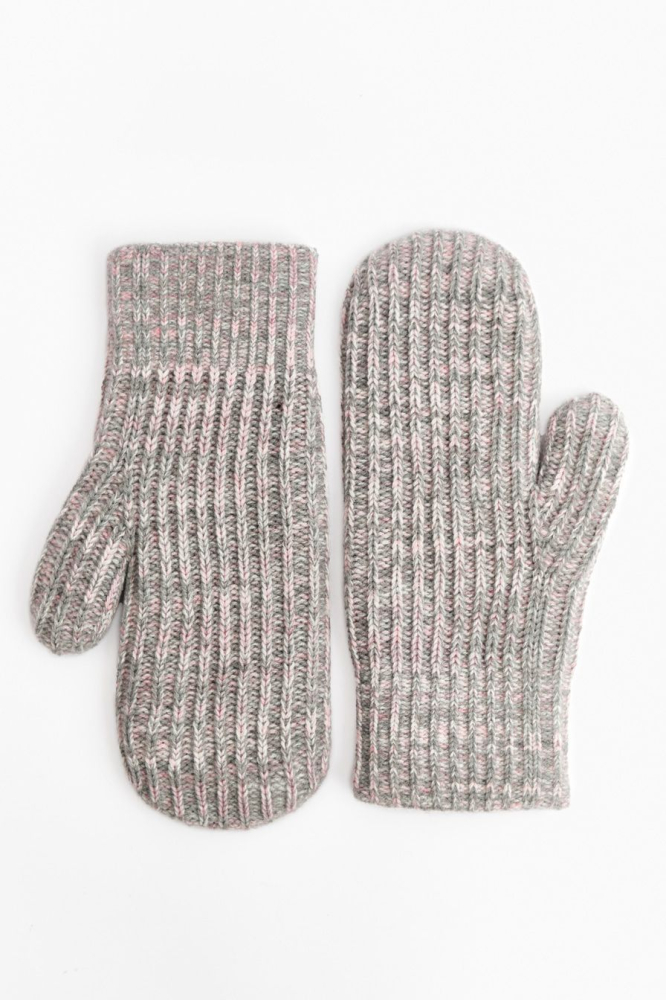 Варежки из смесовой шерсти мериноса