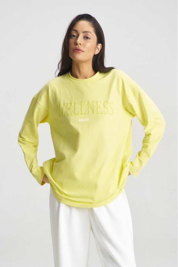 Лонгслив WELLNESS Yellow
