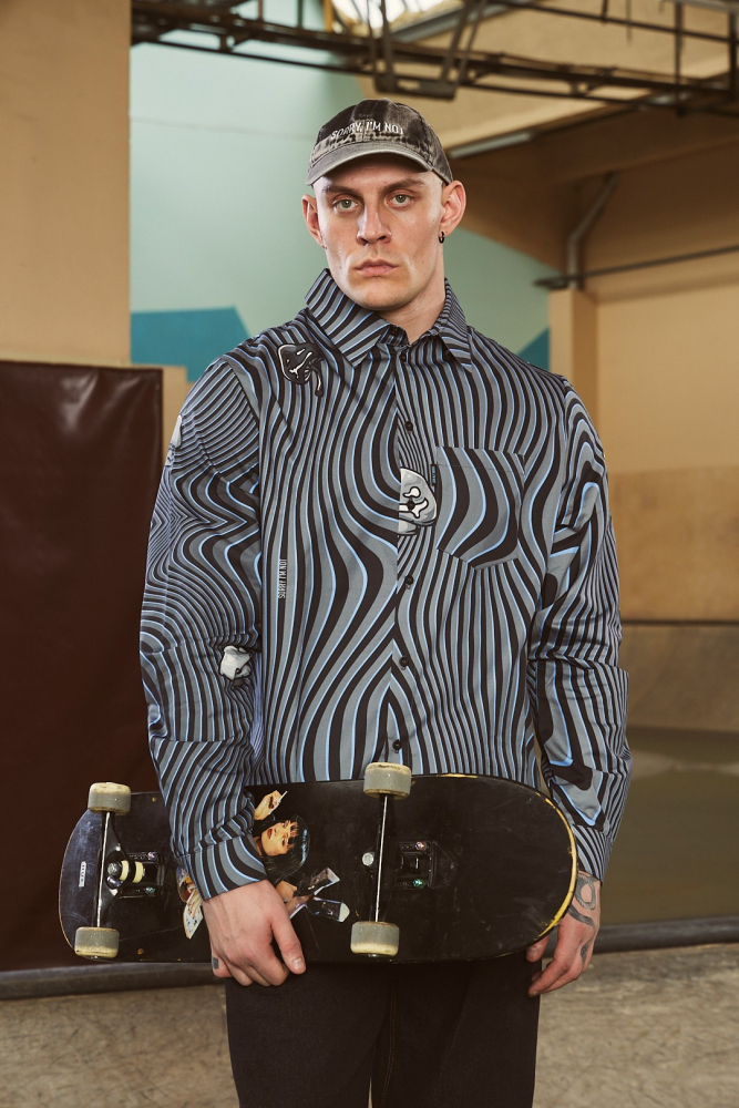Рубашка WAVY STRIPES