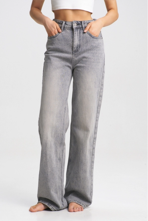 Джинсы-трубы Vintage Light Grey