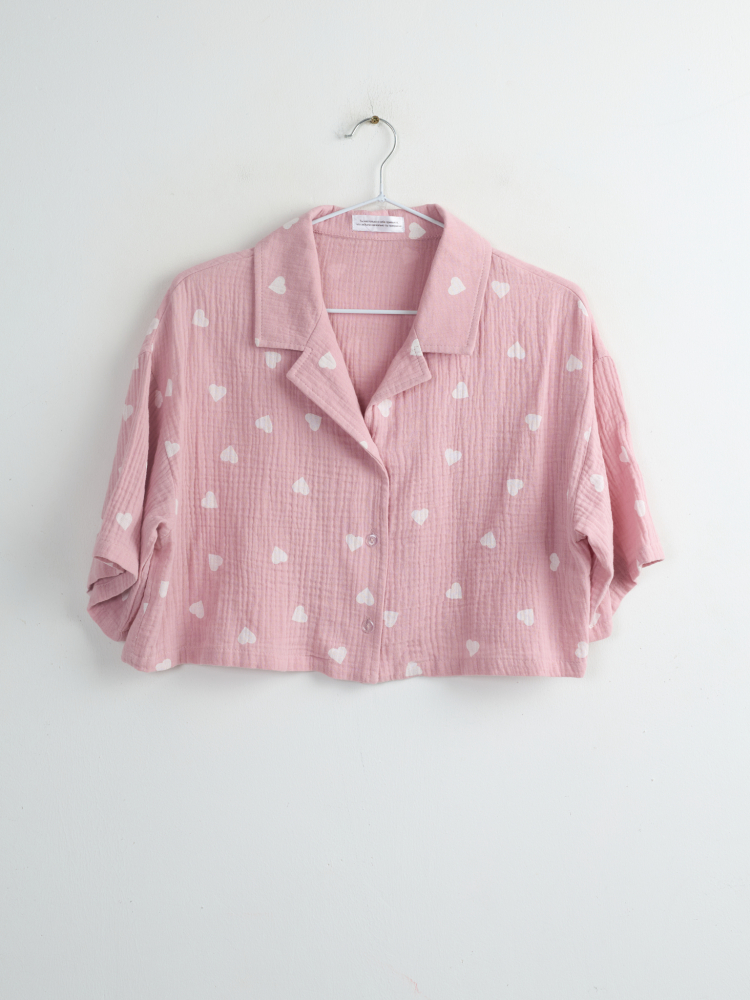 Рубашка укороченная Comfy mode