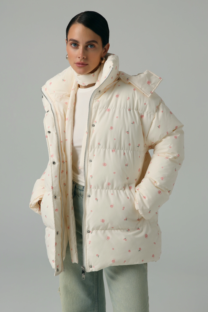 Пуховик Zefyr pink