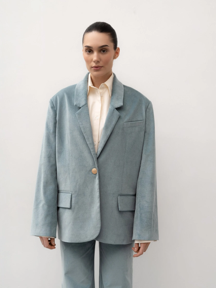 Пиджак вельветовый