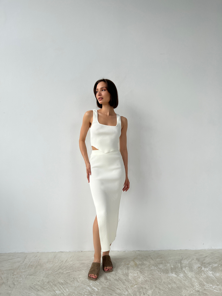 Комплект топ корсет и юбка