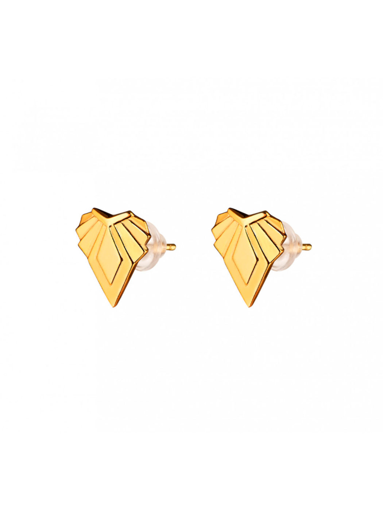 Серьги Art deco Gold
