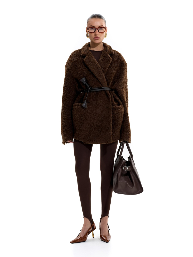 Пальто из смесовой шерсти