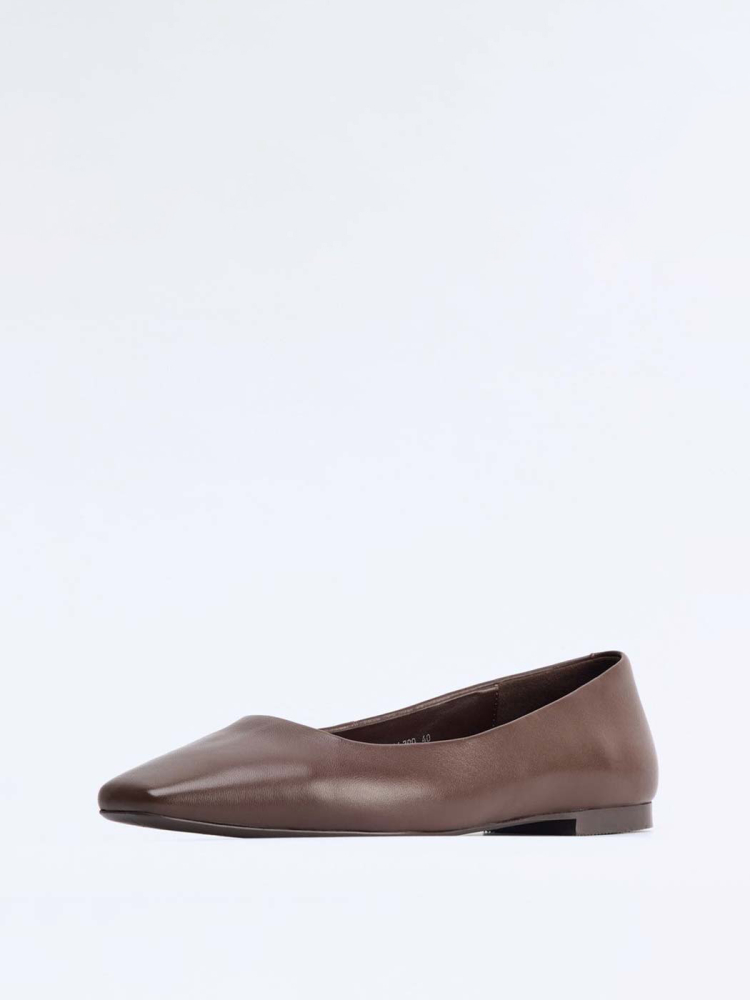 Балетки из натуральной кожи