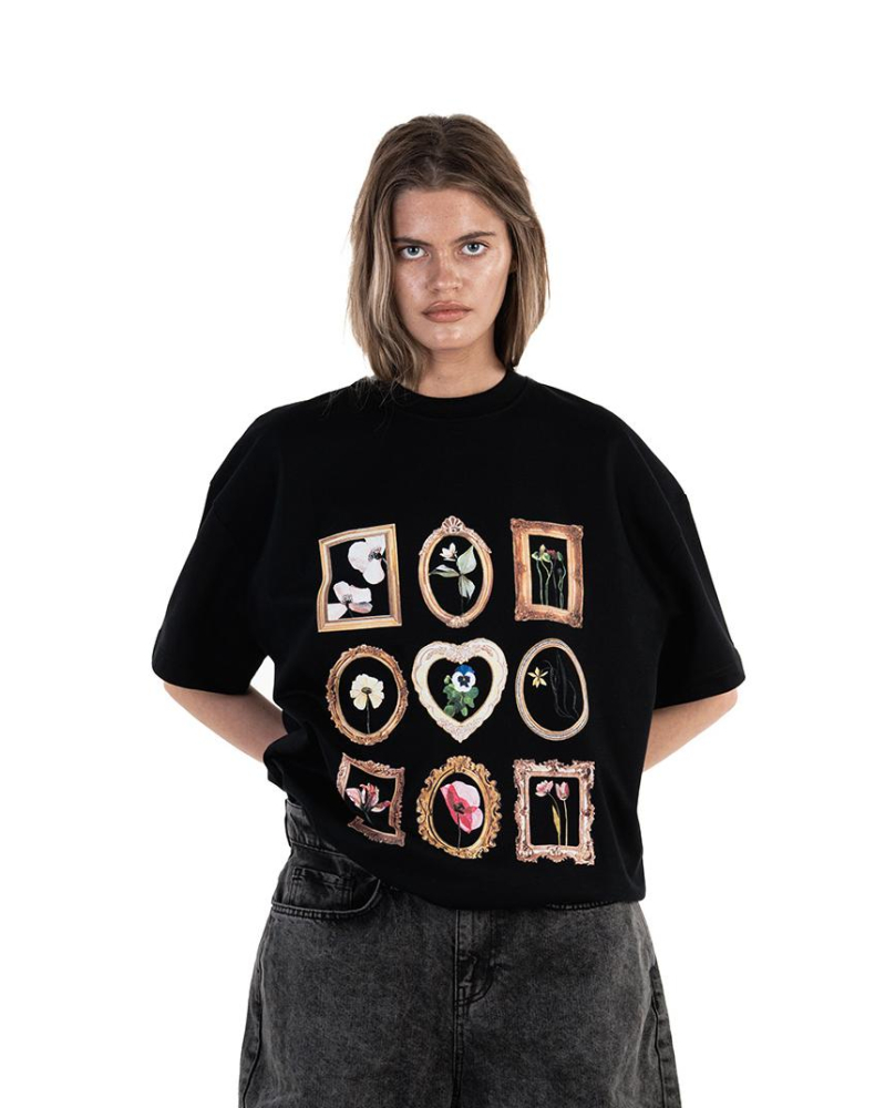 Футболка T-SHIRT «Flowers» Brûler x Madina Belikova