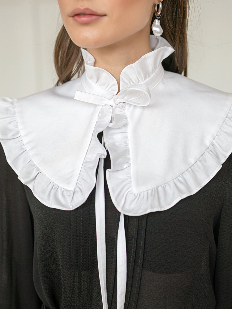 Манишка с рюшей