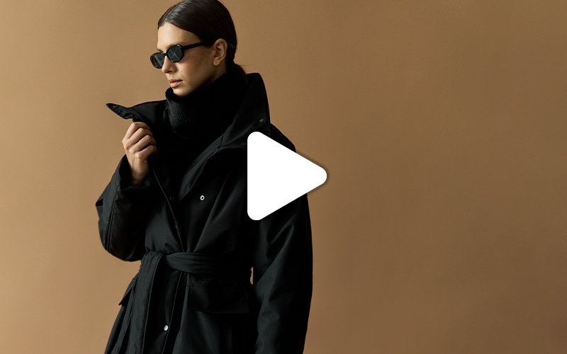 Осенний фаворит: двубортная парка от Ricoco