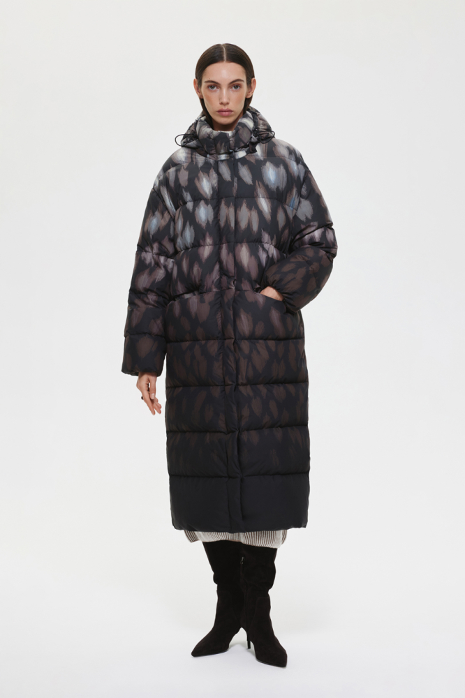 Пуховое пальто