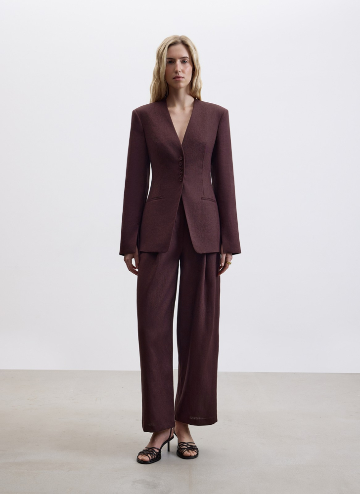 Брюки изо льна