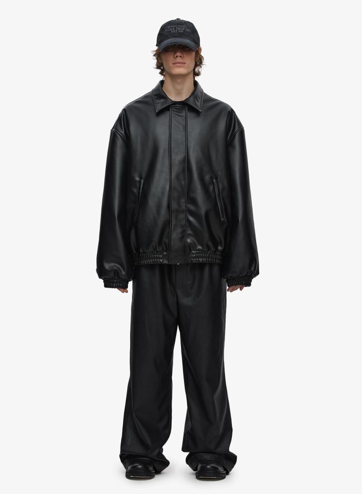 Бомбер кожаный FW2425