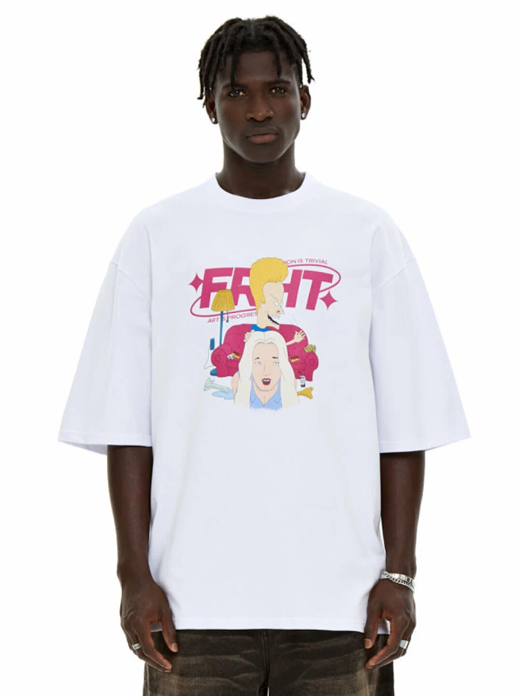 Футболка с принтом