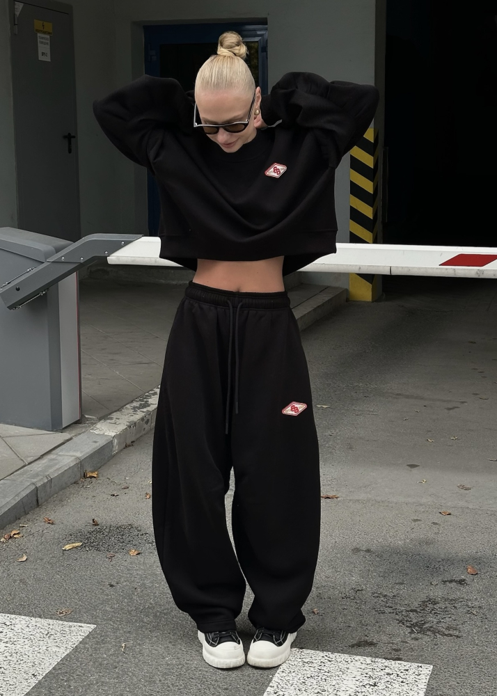 Брюки спортивные Fleece BLACK