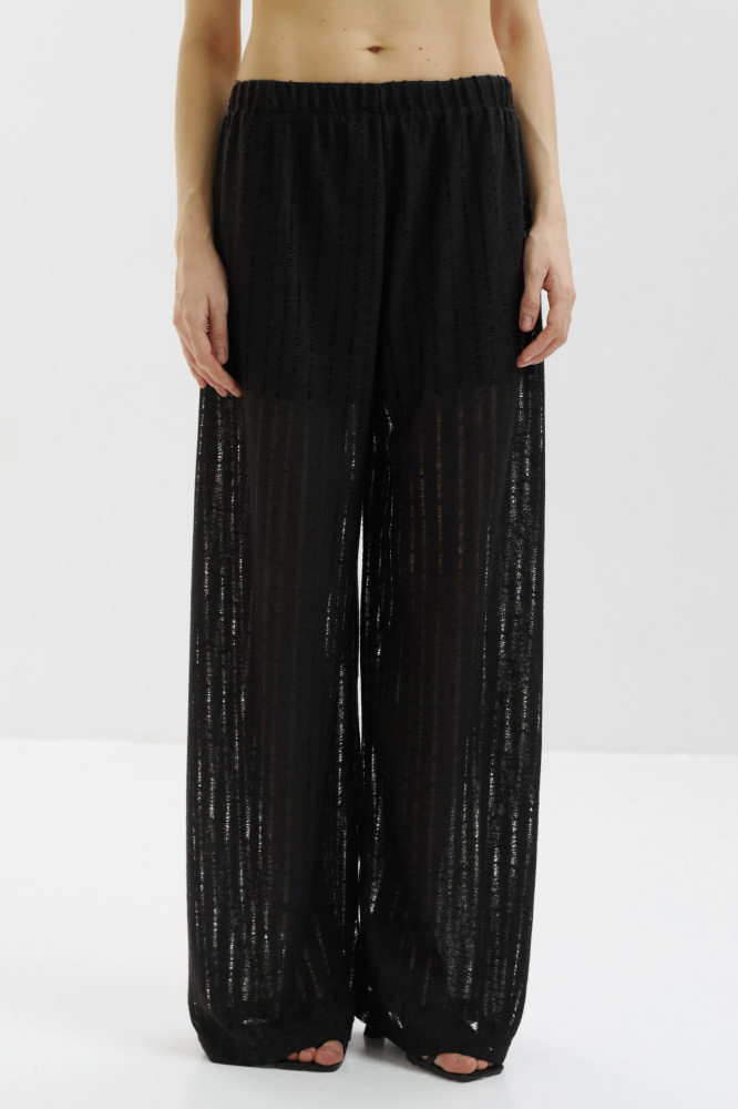 Свободные прямые брюки