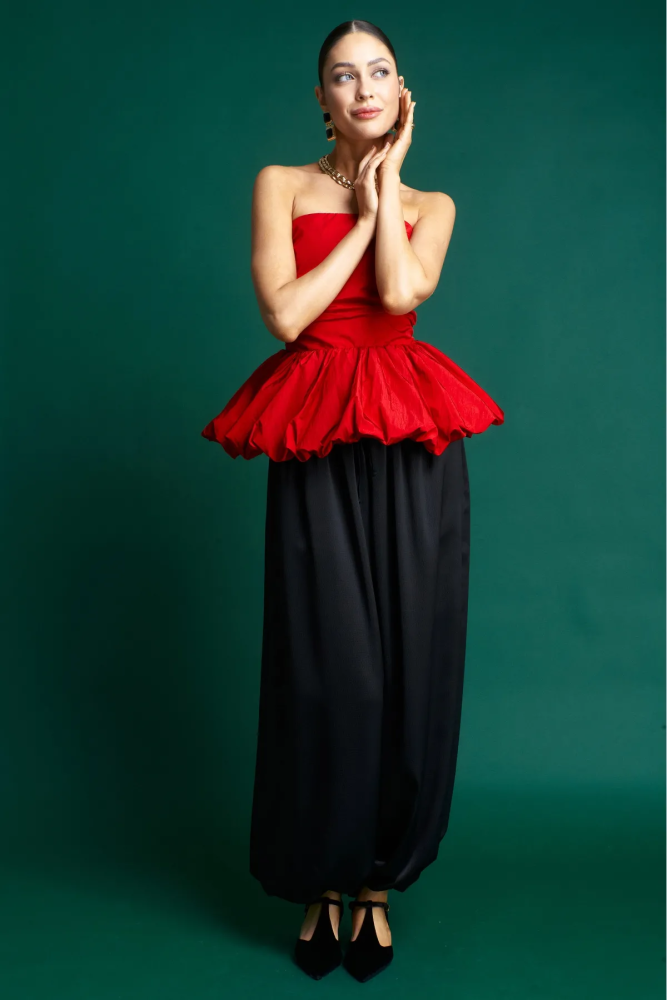 Брюки-алладины Black