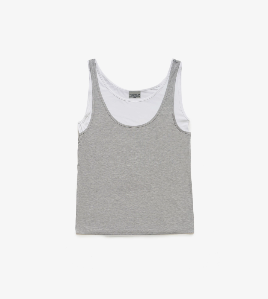 Двухслойная майка