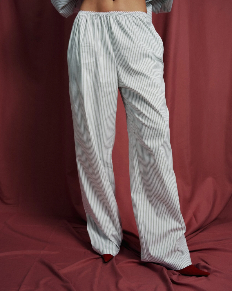 Брюки пижамные в полоску