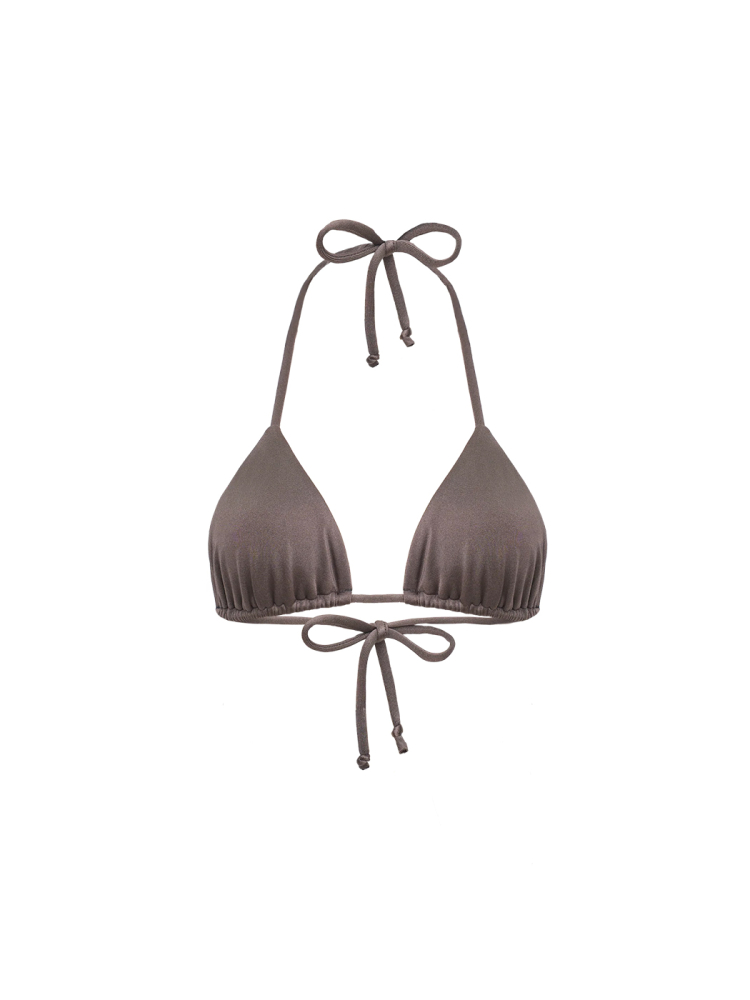 Лиф Triangle Bikini Dark Truffle