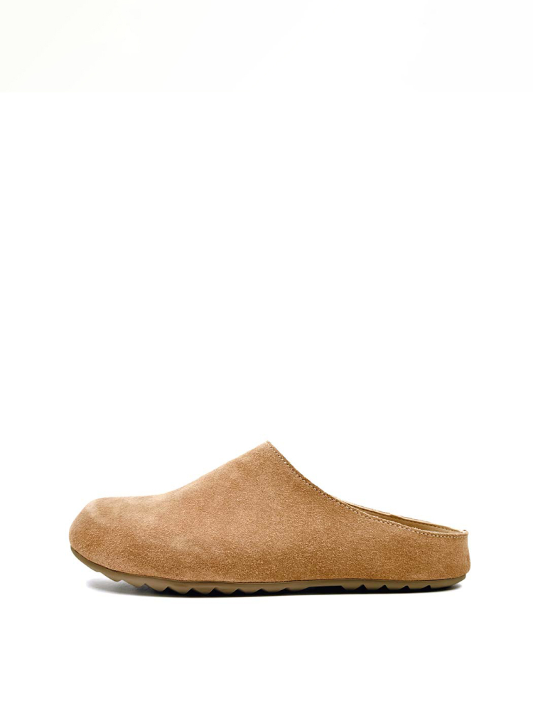 Сабо из натуральной замши