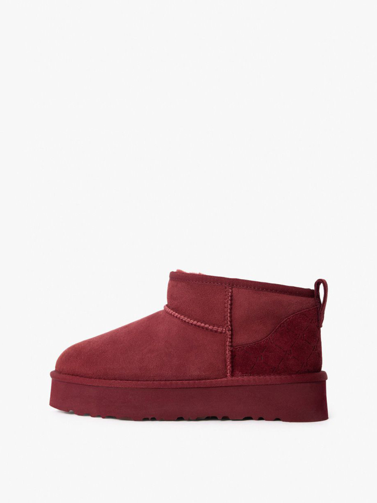 Угги из натуральной замши