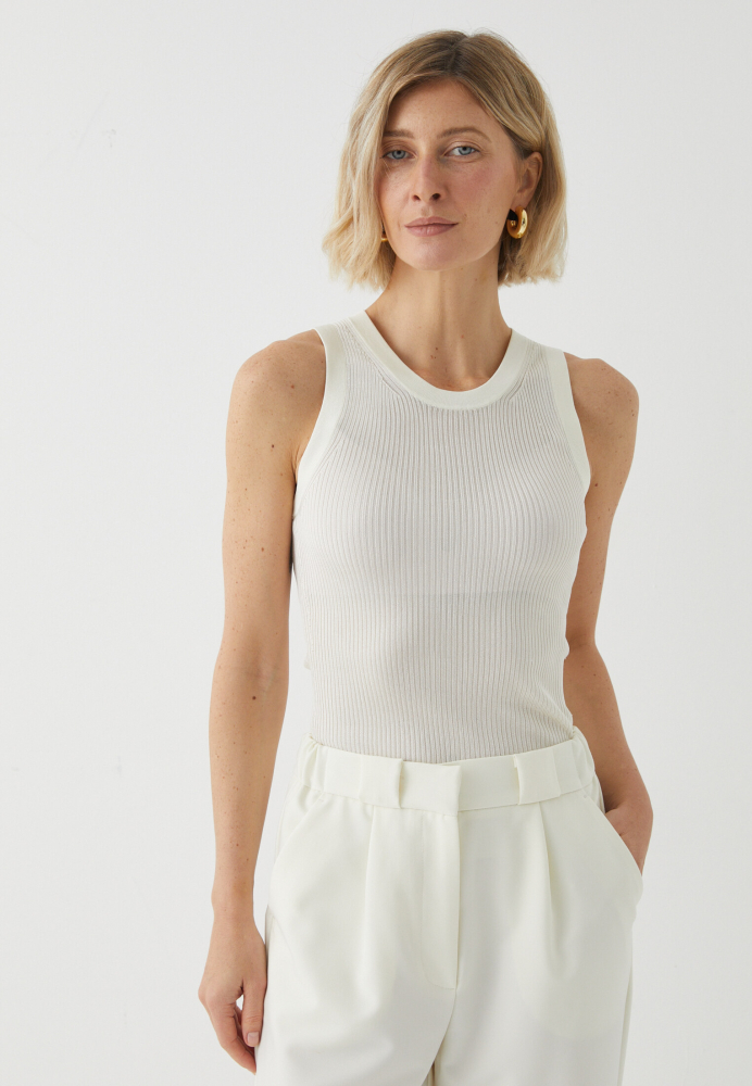 Топ-майка из вискозы