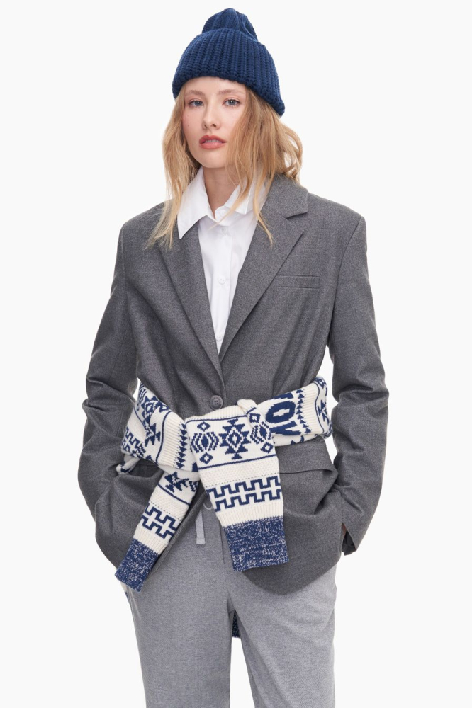 Шапка из смесовой шерсти мериноса