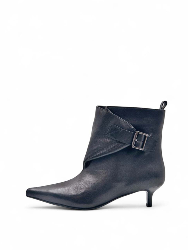 Ботильоны демисезонные из натуральной кожи