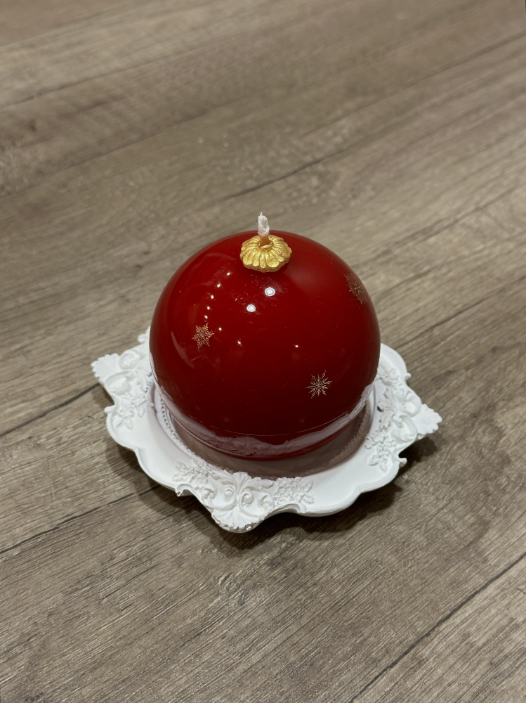 Формовая свеча "Шар"