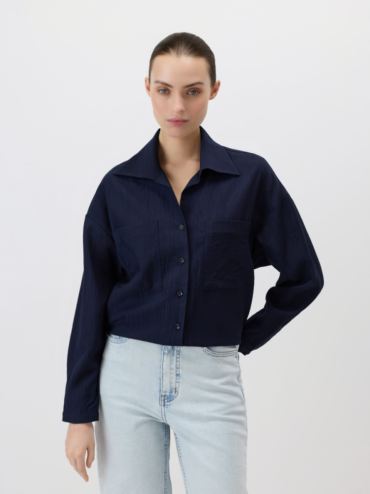 Удлиненная рубашка