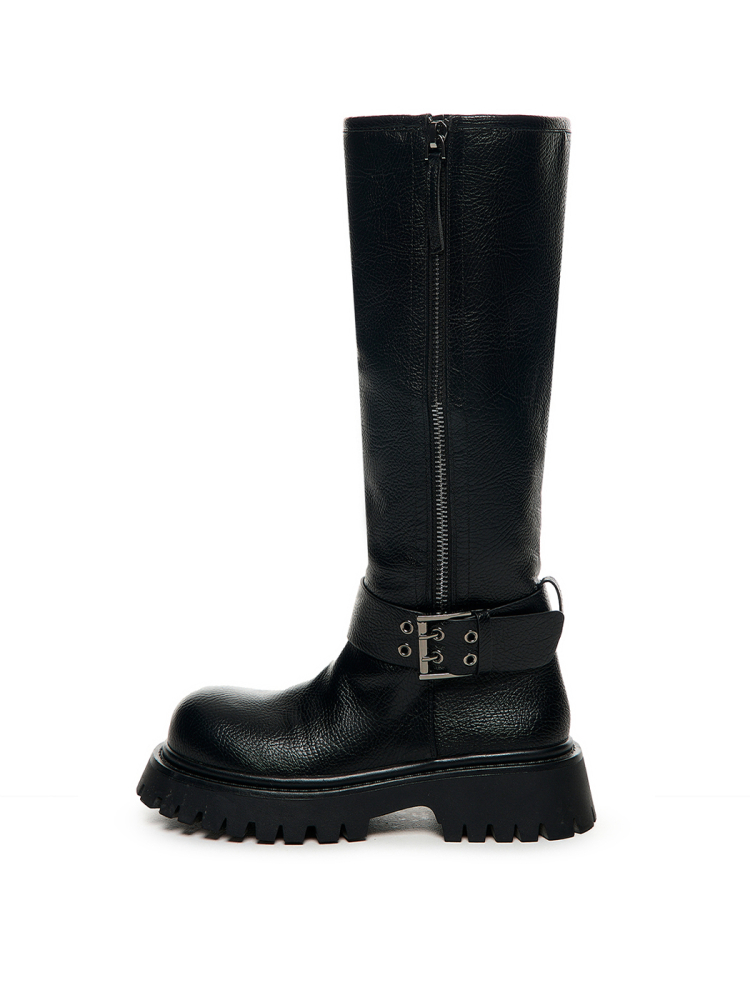 Сапоги на молнии