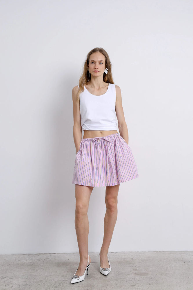 Юбка line pink