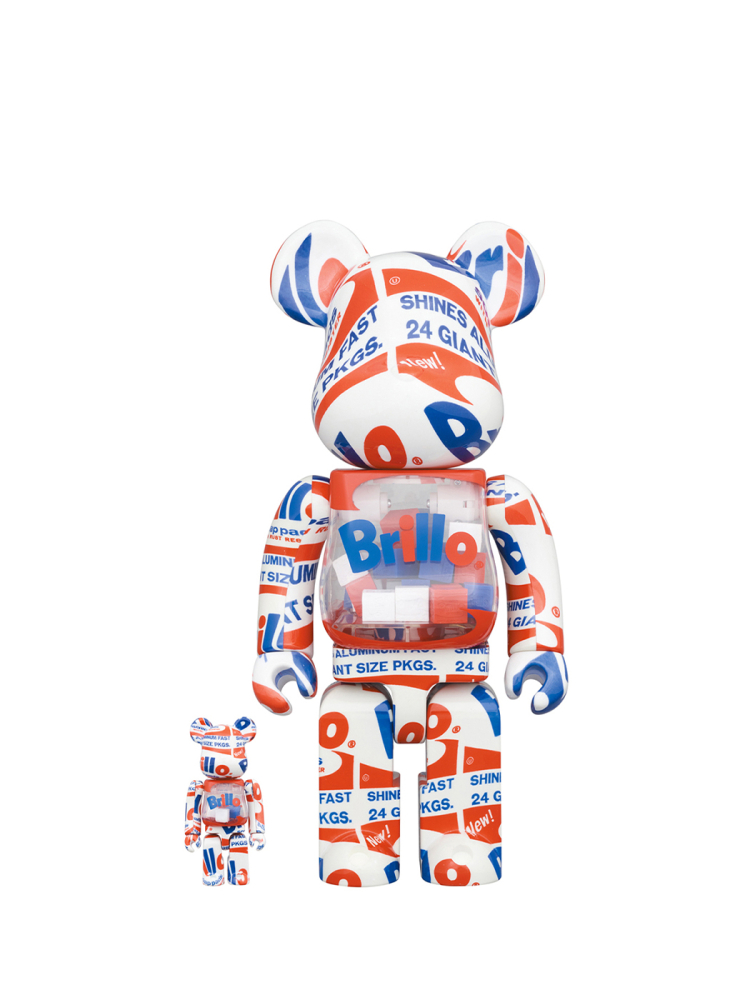 Фигурка Be@rbrick x Andy Warhol 400% + 100%