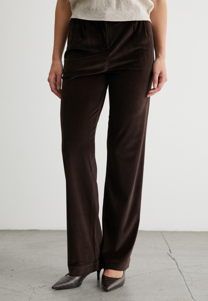 Брюки бархатные Amely