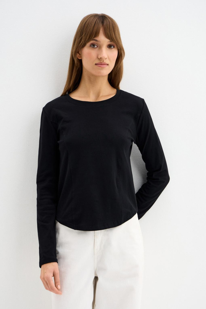 Лонгслив базовый