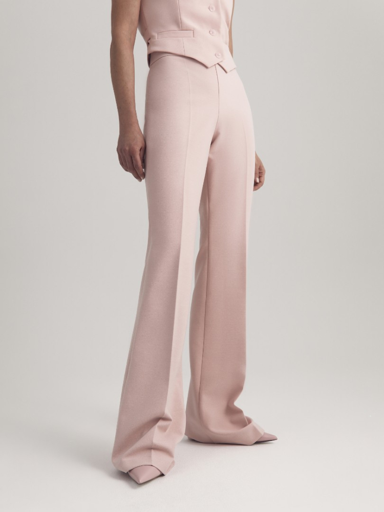 Брюки клеш PINK SORBET