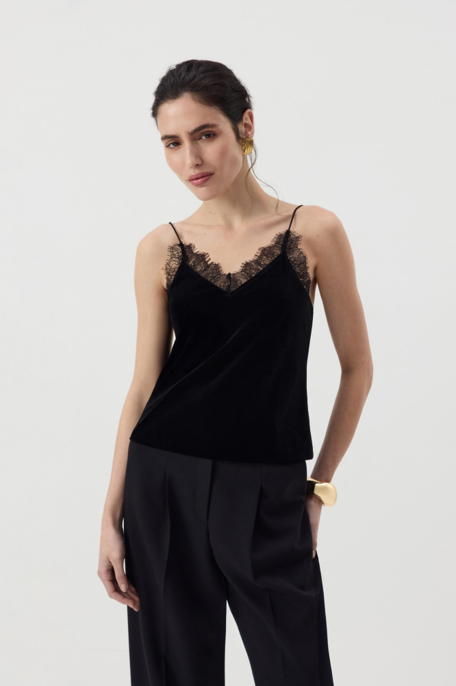 Топ из бархата